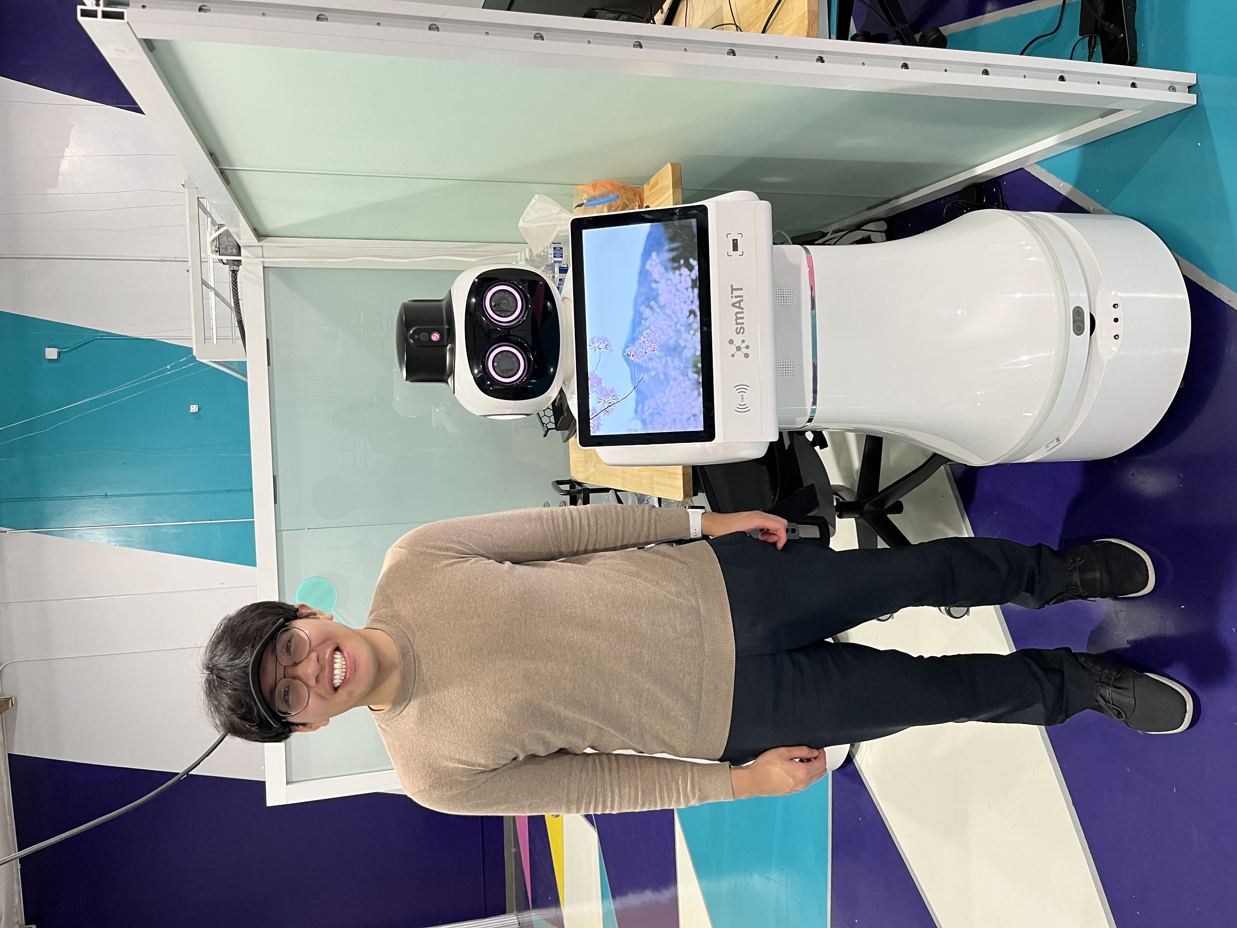 Team Demonstrating TourTron Capabilities